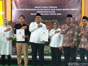 Sah! Arief Rohman-Sri Setyorini Jadi Bupati dan Wabup Blora Terpilih