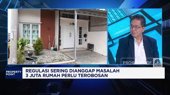 Regulasi Sering Dianggap Masalah, 3 Juta Rumah Perlu Terobosan