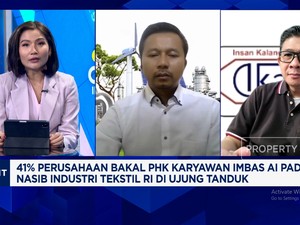 Video: AI Bikin 41% Perusahaan PHK Karyawan, Gimana Nasib Tekstil RI?