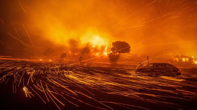 Neraka Gaza di LA AS Makin Ngeri, Korban Tewas Terpanggang-Penjarahan