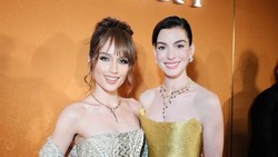 Cinta Laura Kagum Saat Ketemu Anne Hathaway: Humble Banget!