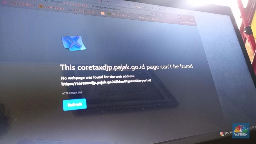 Coretax atau sistem inti administrasi pajak masih mendapatkan kritikan dari masyarakat, setelah 10 hari resmi diluncurkan pemerintah sejak 1 Januari 2025. (CNBC Indonesia/Arrijal Rachman)