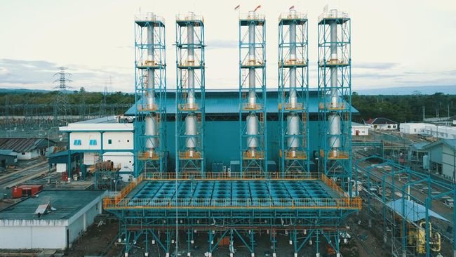 Mesin Turbin Gas Modern PLTMG
