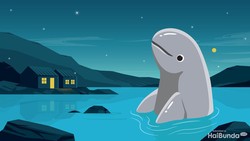 Legenda Pesut Mahakam Versi 1: Kisah Putra Putri dan Acuh Tak Acuh Ibu Tiri