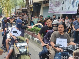 Polisi Tangkap 4 Pelaku Kejar-kejaran Maut di Cianjur, 2 Masih Buron
