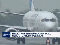 Video: Erick Thohir Blak-Blakan Soal Merger Garuda-Pelita Air