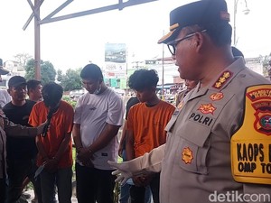 Komplotan Begal Bersajam Rampas Motor-Ancam Bacok Warga di Medan