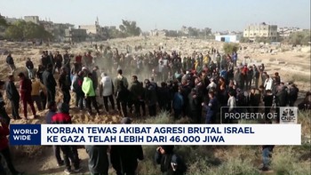Video: Korban Tewas Agresi Brutal Israel ke Gaza Tembus 46 Ribu Jiwa