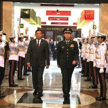 Kepala Staf Gabungan China Temui Menhan, Perkuat Kerja Sama Pertahanan