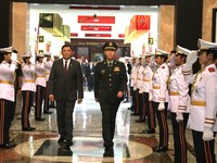 Kepala Staf Gabungan China Temui Menhan, Perkuat Kerja Sama Pertahanan