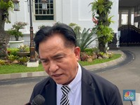 Yusril Rapat Bareng Mensesneg Prasetyo, Bahas Pelantikan Kepala Daerah