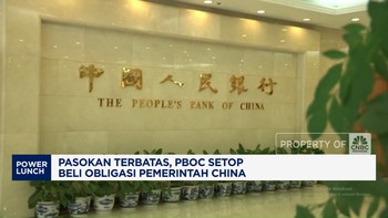 Video: Pasokan Terbatas, PBOC Setop Beli Obligasi Pemerintah China