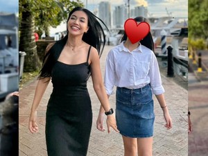Jerry Aurum dan Denada Sepakat soal Masih Tutupi Wajah Anak