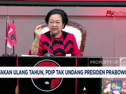 Video:Rayakan Ulang Tahun, PDIP Tak Undang Presiden Prabowo