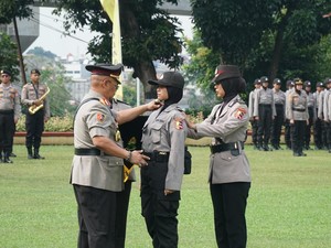 159 Calon Polwan Kompetensi Pangan-Kesehatan Mulai Pendidikan di Sepolwan