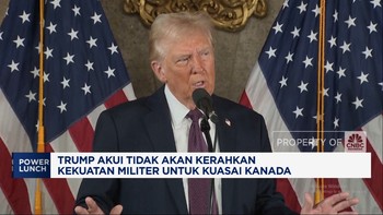 Video: Trump Tak Akan Kerahkan Kekuatan Militer Untuk Kuasai Kanada