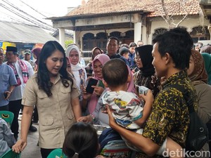 Wamen Isyana hingga Veronica Tan Tinjau Makan Bergizi Gratis untuk Ibu Hamil