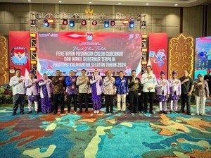 KPU Tetapkan Muhidin-Hasnur Jadi Gubernur dan Wagub Kalsel Terpilih