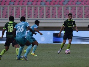 PSBS Biak Vs Persib 0-0 di Babak Pertama