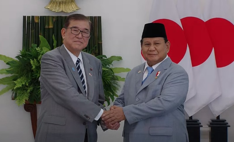 Presiden Prabowo Subianto dan PM Jepang Ishiba Shigeru di Istana Bogor, Jawa Barat, Sabtu (11/1/2025). (Dok. Sekretariat Presiden) Presiden Prabowo Subianto dan PM Jepang Ishiba Shigeru di Istana Bogor, Jawa Barat, Sabtu (11/1/2025). (Dok. Sekretariat Presiden)
