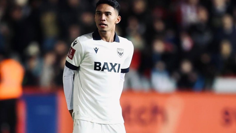 Marselino Ferdinan debut di Oxford United. (Dok. Oxford United Football Club)