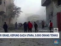 Video : 100 Hari Israel Kepung Gaza Utara, 5.000 Orang Tewas