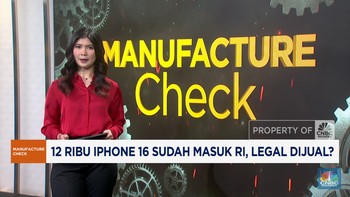 Video : 12.000 Iphone 16 Sudah Masuk RI