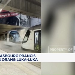 Video: 2 Trem di Strasbourg Prancis Tabrakan, 68 Orang Luka-Luka