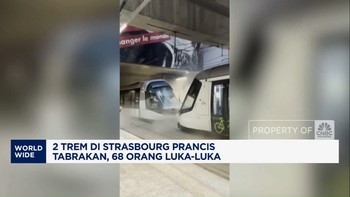 Video: 2 Trem di Strasbourg Prancis Tabrakan, 68 Orang Luka-Luka