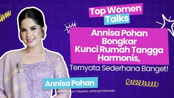 Sederhana! Annisa Pohan Bongkar Kunci Rumah Tangga Harmonis