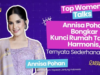 Sederhana! Annisa Pohan Bongkar Kunci Rumah Tangga Harmonis