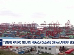 Video: Tembus Rp1.700 Triliun, Neraca Dagang China Lampaui Ekspektasi