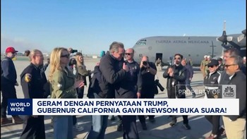 Video:Gubernur California Geram Dengan Pernyataan Trump Soal Kebakaran