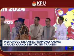Video: Menunggu Dilantik, Pramono Anung & Rano Bentuk Tim Transisi