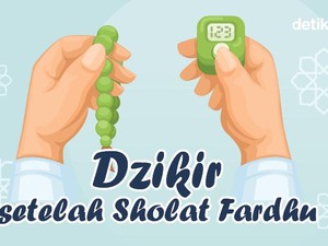 Dzikir setelah Sholat Fardhu Dibaca 33 Kali Bisa Hapus Dosa