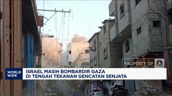 Video: Israel Masih Bombardir Gaza di Tengah Tekanan Gencatan Senjata