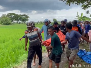 Aji yang Tenggelam Saat Cari Rumput di Lamongan Ditemukan Tewas