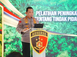 Kapolri Hadiri Pelatihan Penyidik Pidana Perkebunan, Tegaskan Arahan Presiden Prabowo