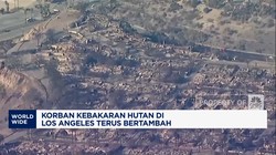 Video: Kebakaran Hutan di Los Angeles Makan Korban 16 Orang Tewas