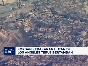 Video: Kebakaran Hutan di Los Angeles Makan Korban 16 Orang Tewas