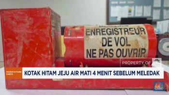 Video : Kotak Hitam Jeju Air Mati 4 Menit Sebelum Meledak