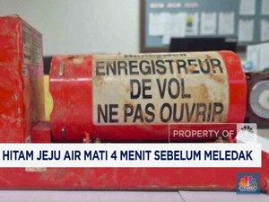 Video : Kotak Hitam Jeju Air Mati 4 Menit Sebelum Meledak
