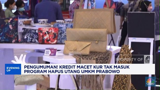 Video : Kredit Macet KUR Tak Masuk Program Hapus Utang UMKM Prabowo