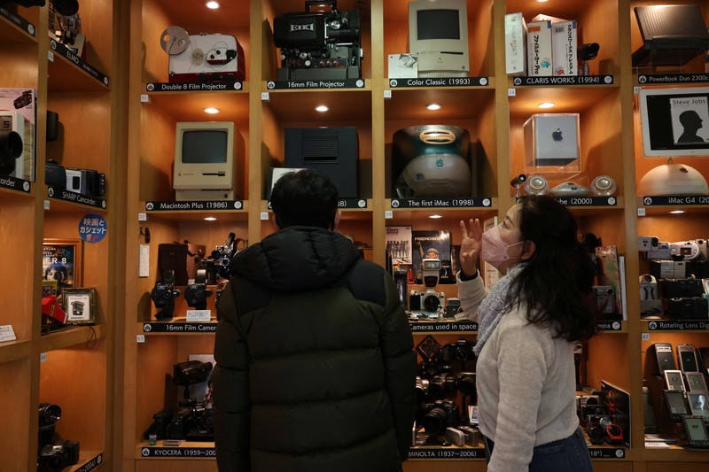 Museum Tokyo menawarkan pengunjung 'kilas balik' ke teknologi yang sudah tidak ada lagi. (REUTERS/Irene Wang) Museum Tokyo menawarkan pengunjung 'kilas balik' ke teknologi yang sudah tidak ada lagi. (REUTERS/Irene Wang)