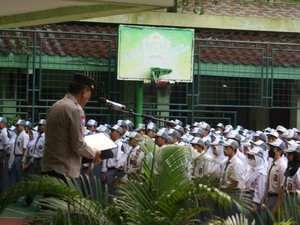 Polisi Imbau Pelajar SMA Jauhi Narkoba hingga Judi Online
