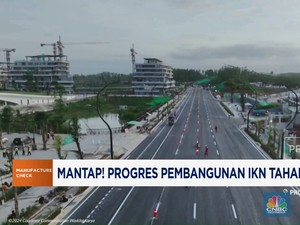  Progres Pembangunan IKN Tahap 1 Tembus 97%