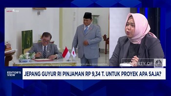 Video: RI Terima Pinjaman Rp 9 T dari Jepang, Ini Daftar Proyeknya!