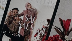 Salma Salsabil dan Dimansyah Laitupa Resmi Menikah di Surabaya