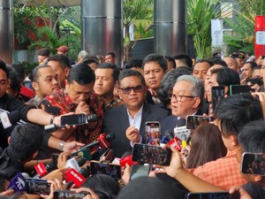 Hasto Hanya Ucap Terima Kasih Usai Diperiksa KPK
