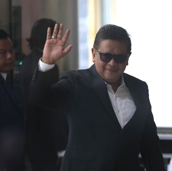 Penampakan Sekjen PDIP Hasto Kristiyanto Penuhi Panggilan KPK